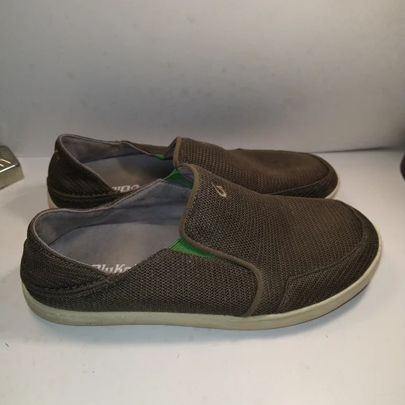 Olukai Nohea Mesh Slip On Loafer Shoes Men's sz 9.5.