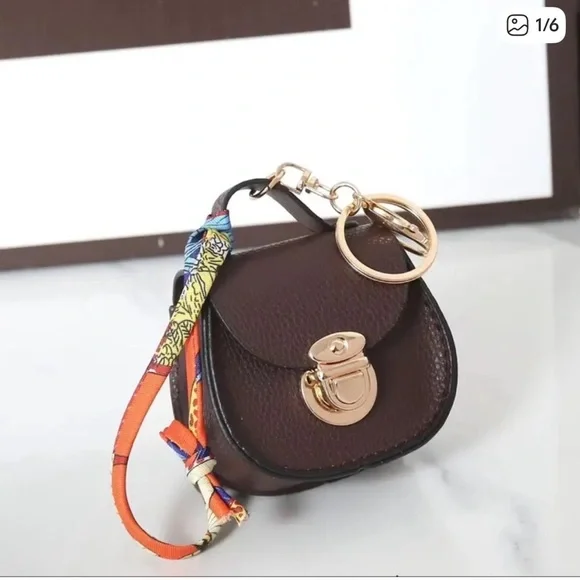 Elegant Mini Bag charm keychain