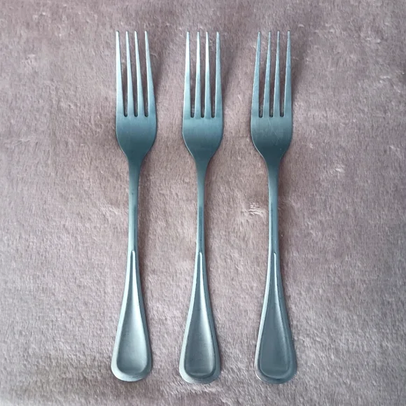 Stainless Steel Forks Set of 3