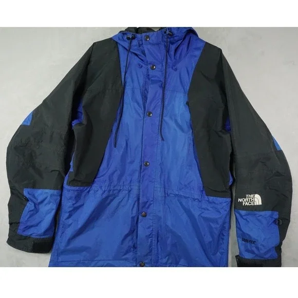 VTG The North Face Jacket Gore-Tex Mountain Summit Ski Jacket Mens‎ Large Blue