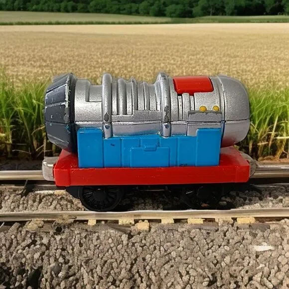 Thomas Wooden Railway Jet Engine Train 2004 Gullane Limited Learning Curve Metal