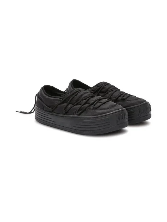 Palm Angels Snow Puffed Sneakers Black Men's Size 12 EU 45 NIB