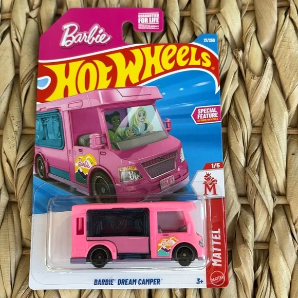 Pink Barbie Dream Camper Mobile Van Home Hot Wheels Mattel Hotwheels Toy 2026 🆕
