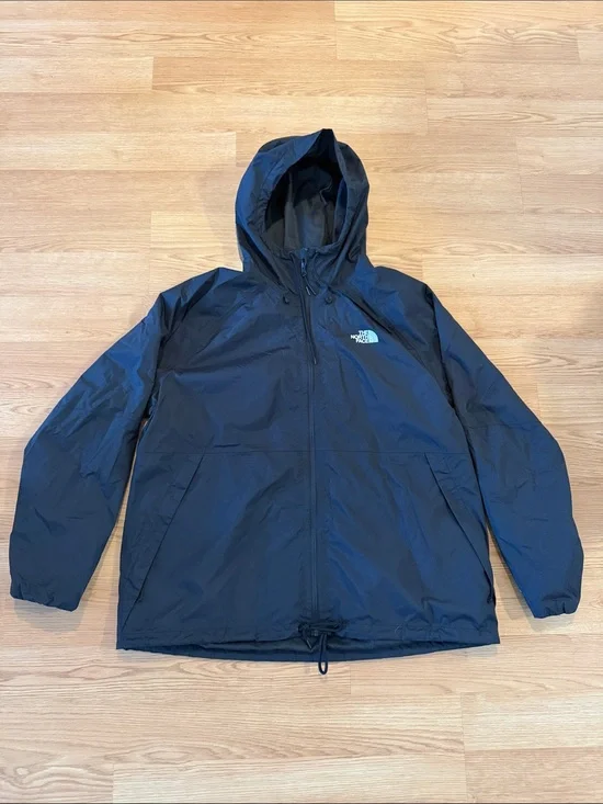 Men’s North Face Rain Jacket Black