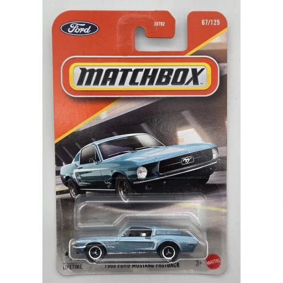 Matchbox 2025 1968 Ford Mustang Fastback‎ 67/125 Die-Cast Muscle Car New
