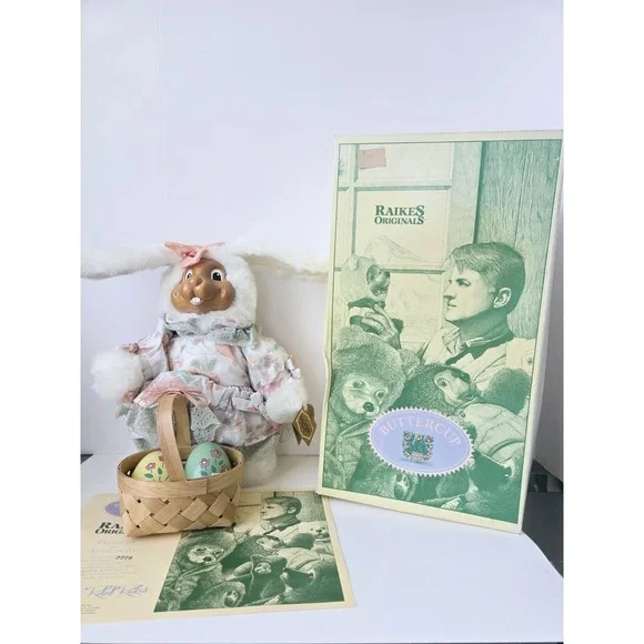 Robert Raikes teddy‎ bear Buttercup Easter bunny rabbit