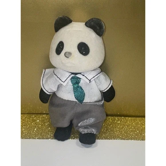 Calico‎ Critters Panda Doll Miniature Figure Collectible Toy