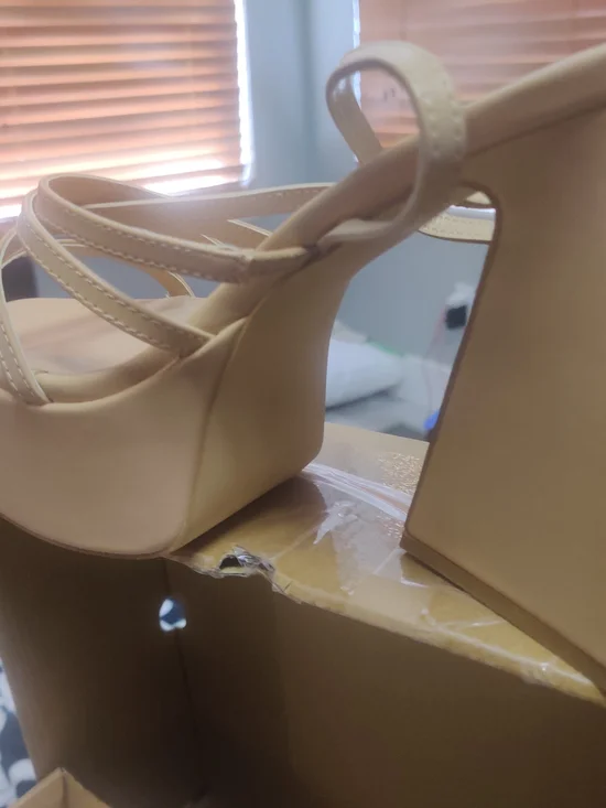 Othr Nude Platform Wedge Sandals