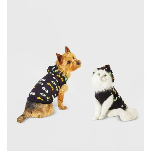 Hyde & EEK! Boutique‎ Pet Halloween Costume Hoodie Small Glow NEW