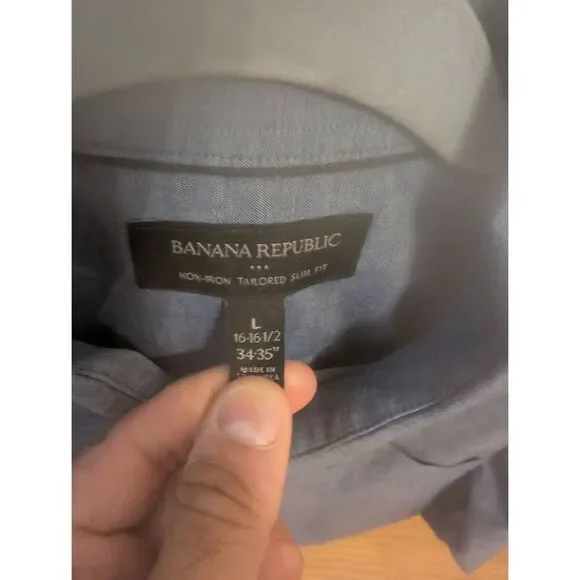Banana Republic slim fit‎ button down