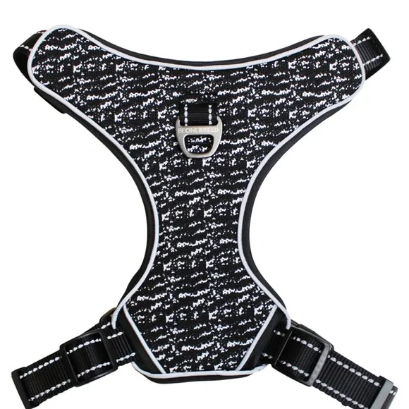 Be One Breed-Comfort Mesh Harness- Size Large -4 Point Lock System-Reflective-