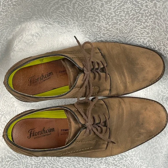 Florsheim Men's Tan‎ Leather Oxfords