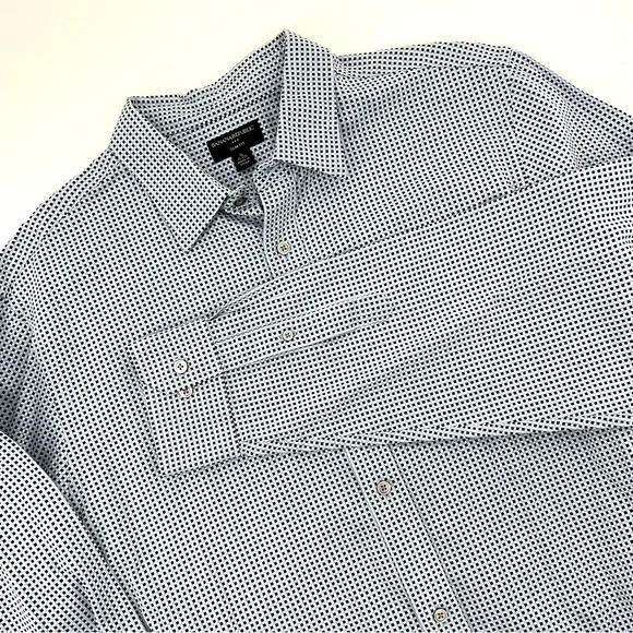 Banana Republic Mens Buttondown Slim-Fit Dress‎ Shirt Size XL J1