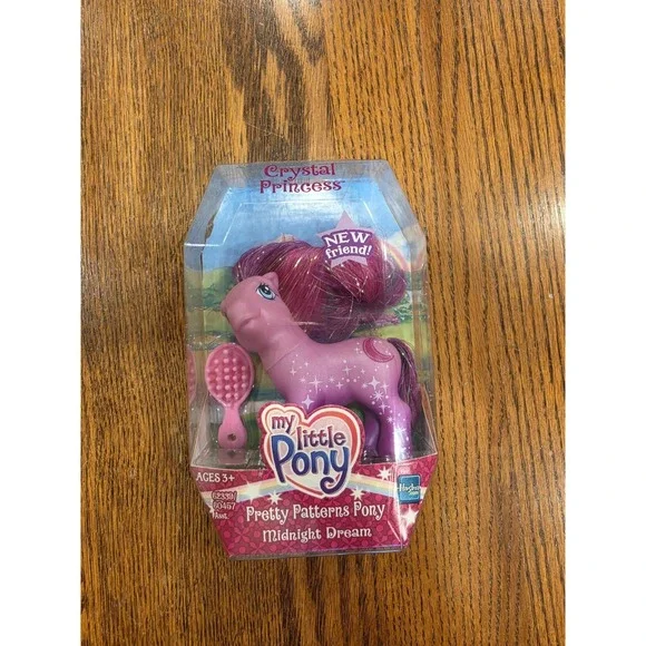 My Little Pony Pretty Patterns Pony Midnight Dream Crystal Princess 2006 NIB