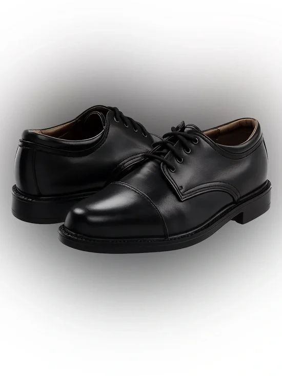 Dockers Gordon Black Toe Polished Black‎ Size 10 1/2