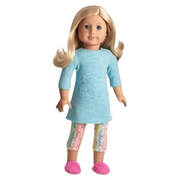 Vintage American Girl Doll 2009 Honey Puppy PJ’s Outfit Only‎