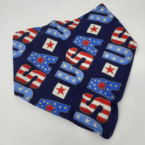 Small Pet Bandana USA Patriotic‎ 4th of July America Theme New