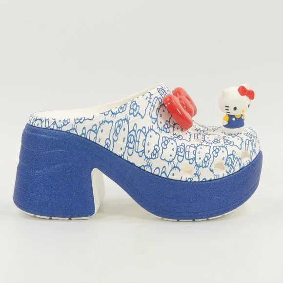 Crocs Siren Clog x Hello Kitty 50th Anniversary 209451-100 size 5 Men / 7 Women