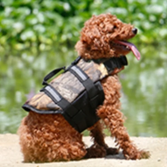 YoYoung Camouflage Dog Life Vest with Adjustable Size XS
