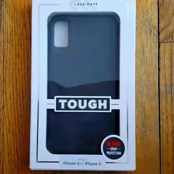 CASE-MATE TOUGH BLACK CASE IPHONE X