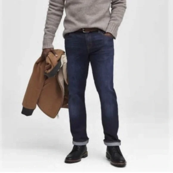 Banana Republic Men’s Straight Medium Wash Indigo Size 31x32