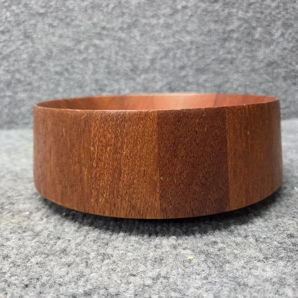 MCM Teak Serving Bowl Dansk Designs VTG Scandinavian Design 70s Dansk Kobenstyle