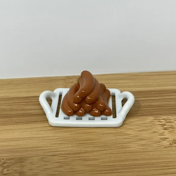 Bluey Family Dollhouse Replacement Backyard Sausages For Grill Moose