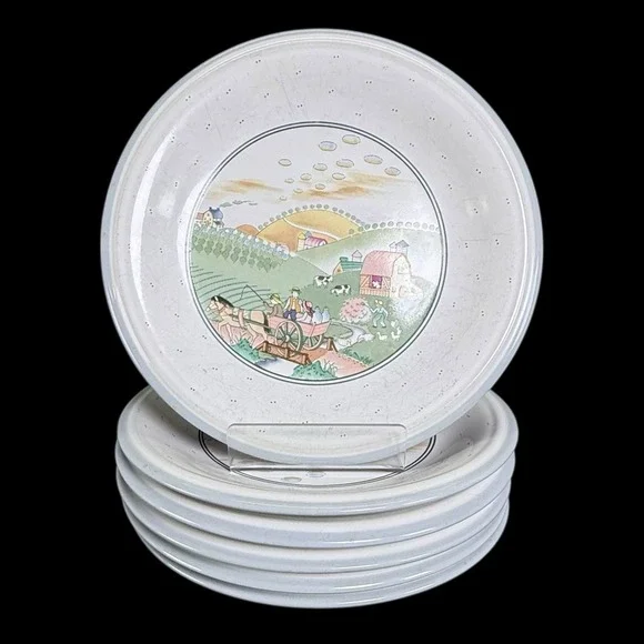 Studio Nova Homecoming Salad Plates Set‎ Of 6