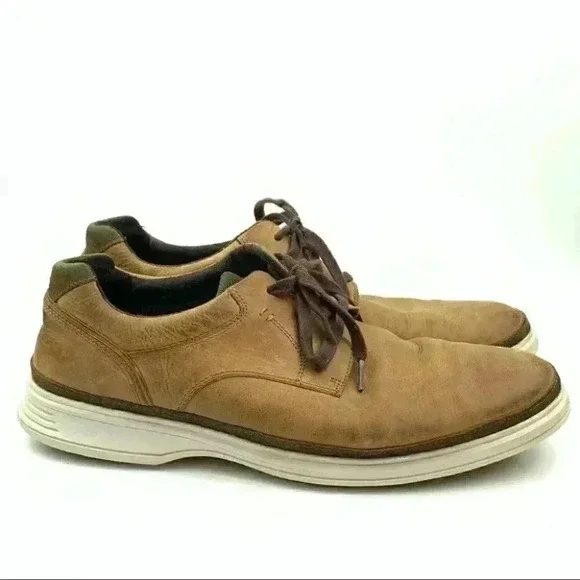 Rockport mens dress sports sz 11 45 brown leather