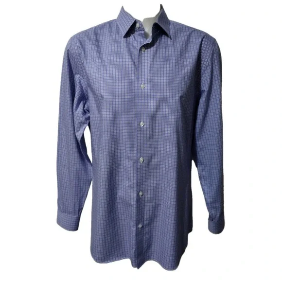Banana Republic Dress Shirt Mens Size XLarge Collared Long sleeve Grant Slim Fit
