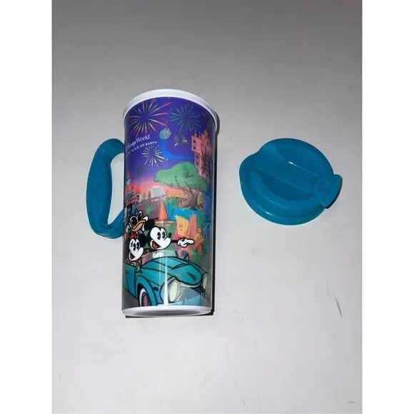 2024 Walt Disney World Resort Reusable Refillable Mug Parks blue Mickey‎