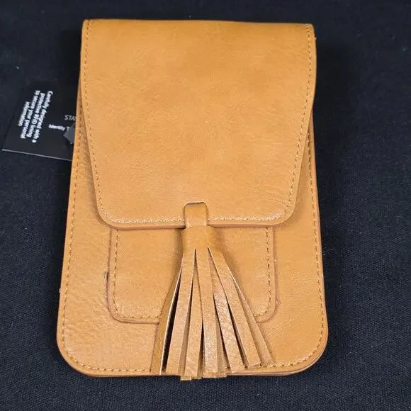 K. Carroll Accessories SecureStyle RFID Crossbody Cell Phone Pouch Wallet