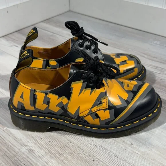 Dr Doc Martens 1461 Airwair‎ Retro Vintage Smooth Leather Oxford men shoe size 4