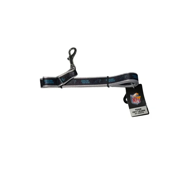 NFL Carolina Panthers‎ Team Pet Leash 50 Inch Length Dog Cat