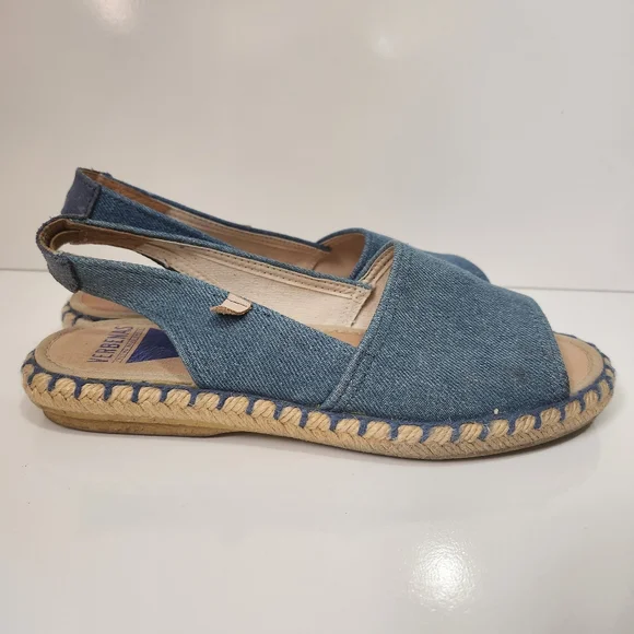 Verbenas Espadrilles Denim Sandals