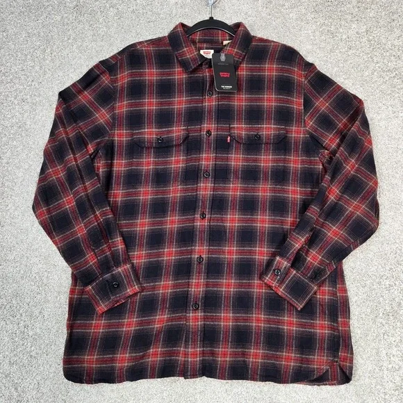 Levi's flannel shirt 