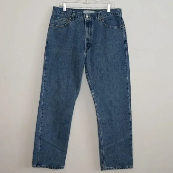 Levi's 505 The Regular Fit Straight Leg Jeans