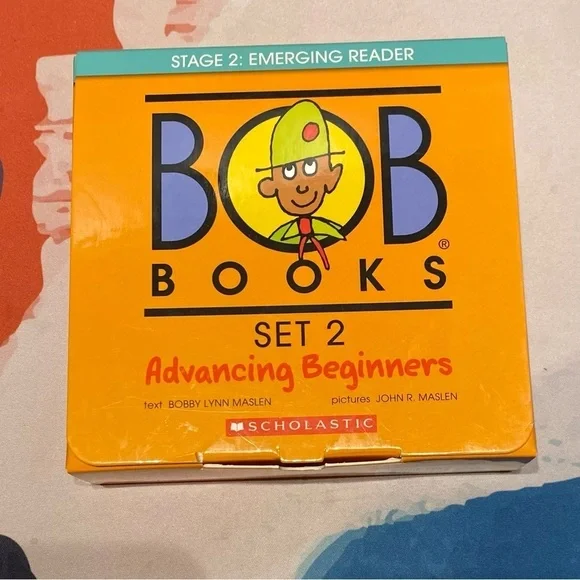 Bob Books: Stage 2 Emerging Readers Advancing Beginners Complete Set- Like New