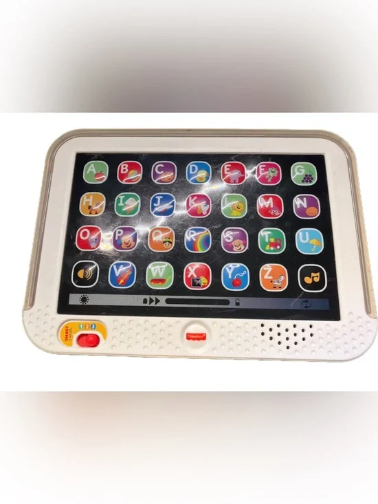 Fisher Price Tablet Laugh and Learn ABC Alphabet  Smart Stages 123 Works