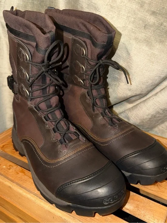 Sorel Men's Full Tilt 09 Waterproof Boots Thinsulated NM1486-287 Brown Size 15D