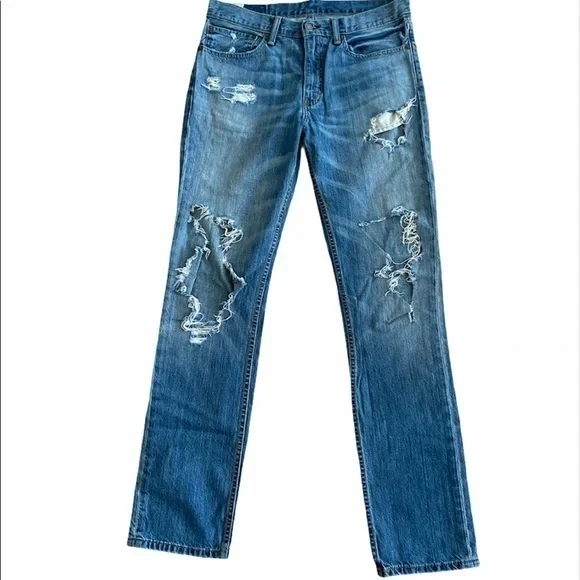 LEVI’S 511 DISTRESS DENIM