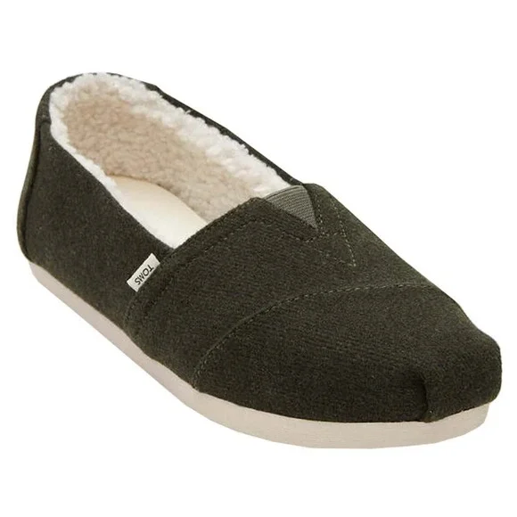 54. TOMS Women's Alpargata Loafer Flat Deep Forest