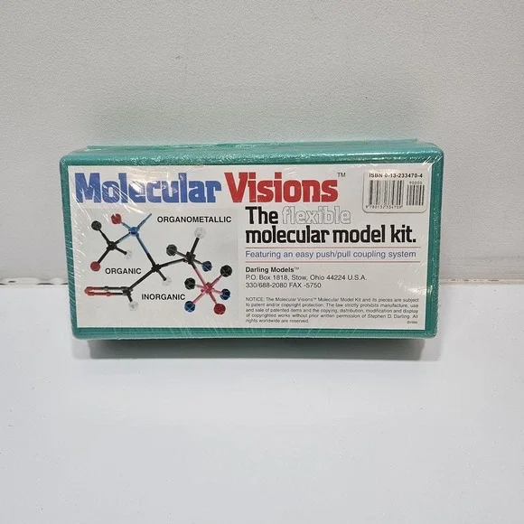 Molecular Visions: Flexible Molecular Model Kit Organometallic Organic Inorganic