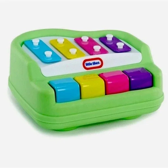 Little Tikes Tap-A-Tune‎ Piano Baby Toddler Toy Instrument Green #642899 EUC!