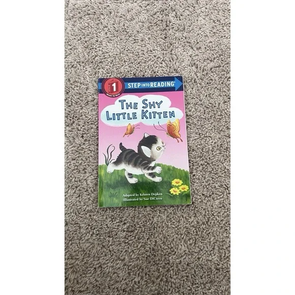The Shy Little Kitten, Step Into Reading Step 1, By Kristen Depken, Paperback