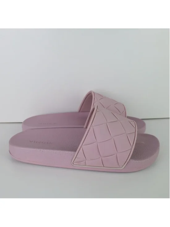 Vince Women's Watley Slide Sandals Light Purple 8- 0443