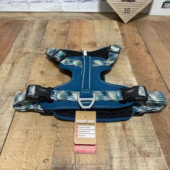 Arcadia Trail Dog Harness Blue Quick-Dry Reflective Padded Play All Day XXL NWT