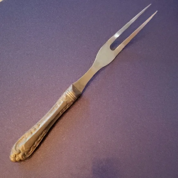 Elegant Silver Serving Fork