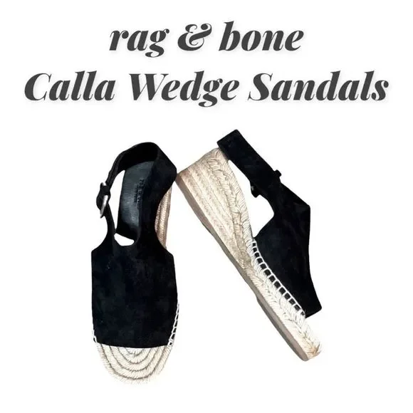 🆕 rag & bone Calla Wedge Espadrille Sandal