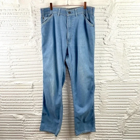 Levi's‎ Vintage Orange Tab With A Skosh More Room Stretch Jean Size 35 X 32